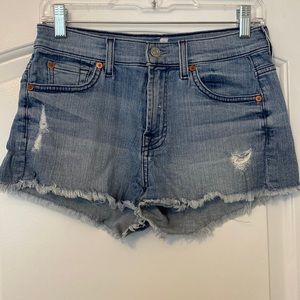 7 for all mankind Jean shorts size 26
